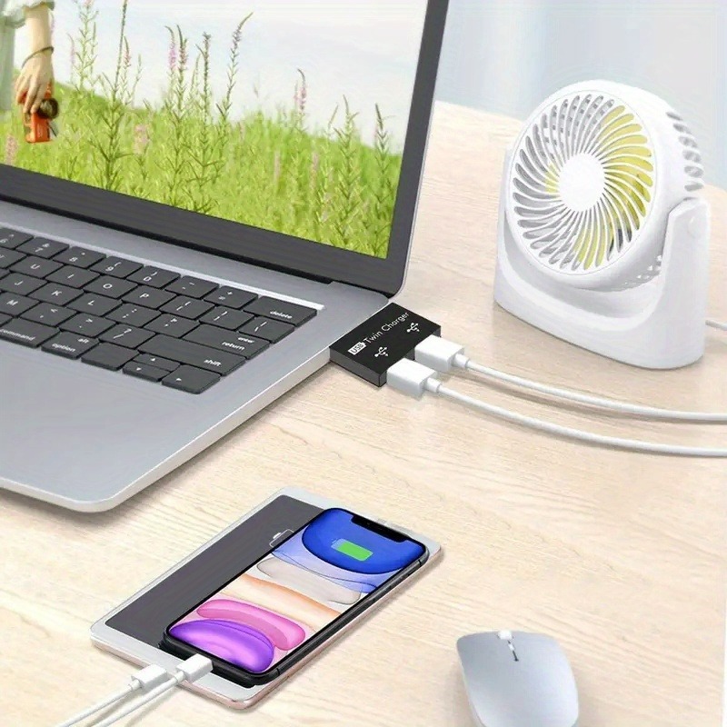 Répartiteur USB2.0 1 mâle à 2  - Laptop Accessories And Gadgets avis et prix