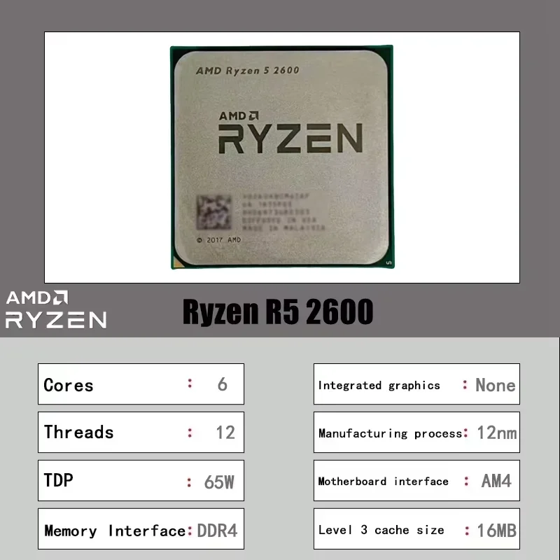 Processeur de bureau AMD Ryzen - Amd Cpu Ryzen 5 avis et prix