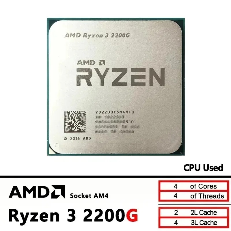 CPU YD2200C5M4MFB Socket AM4 1 - Amd Cpu Ryzen 5 avis et prix
