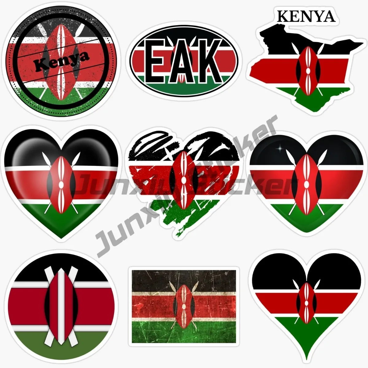 Autocollant carte du Kenya, vi - Laptop Accessories Kenya avis et prix