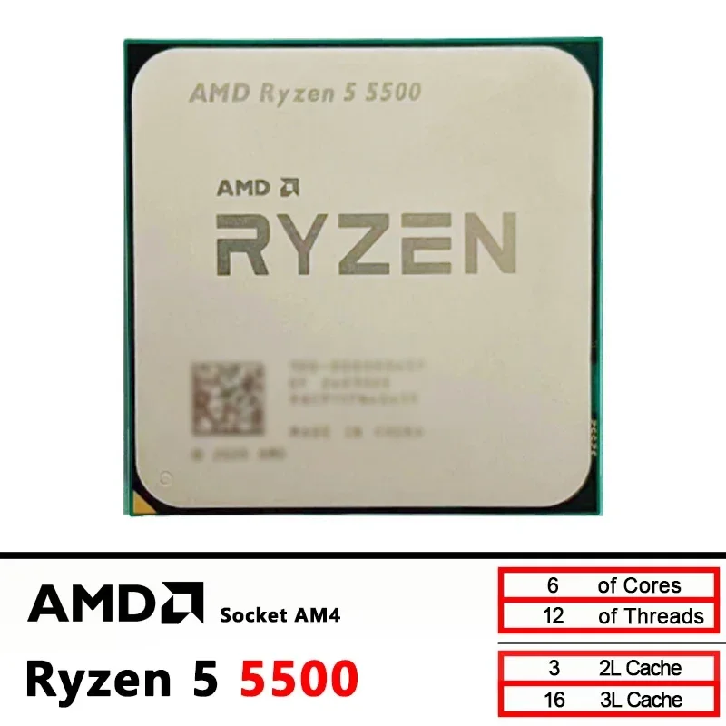 AMD Ryzen 5 5500 économique, s - Amd Cpu Ryzen 5 avis et prix