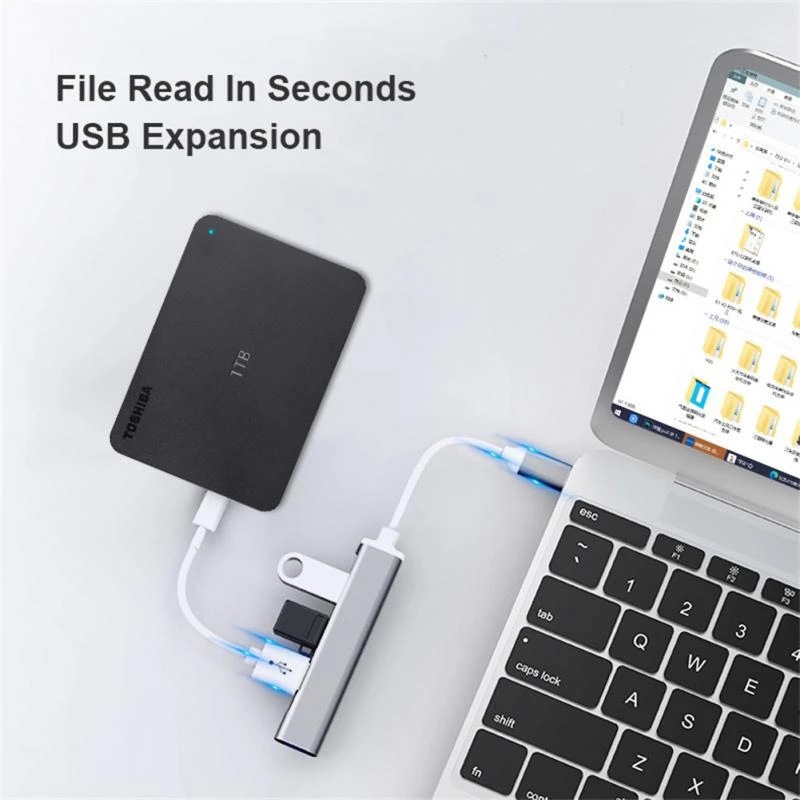 Hub d'extension Type-C 4 en 1, - Laptop Accessories Productivity avis et prix