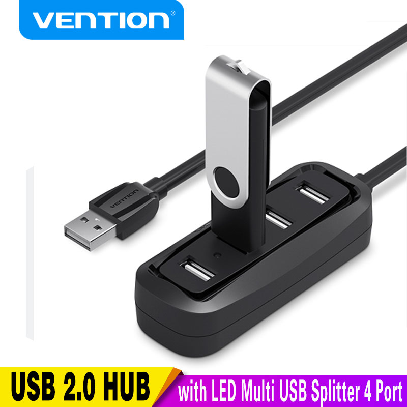 Vention USB 2.0 HUB 4 ports av - Laptop Accessories And Gadgets avis et prix