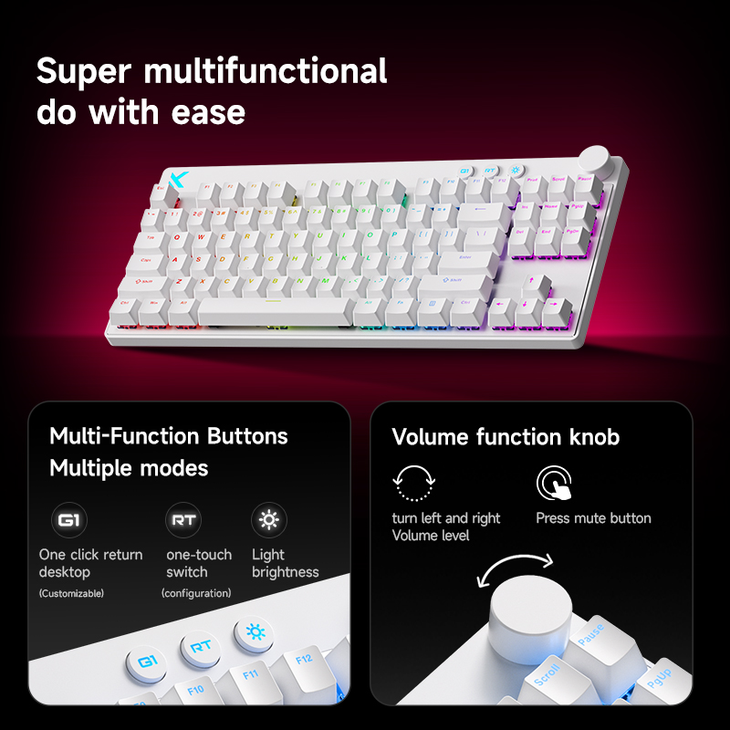 Mchose Mix87 clavier à interru - Laptop Accessories Productivity avis et prix