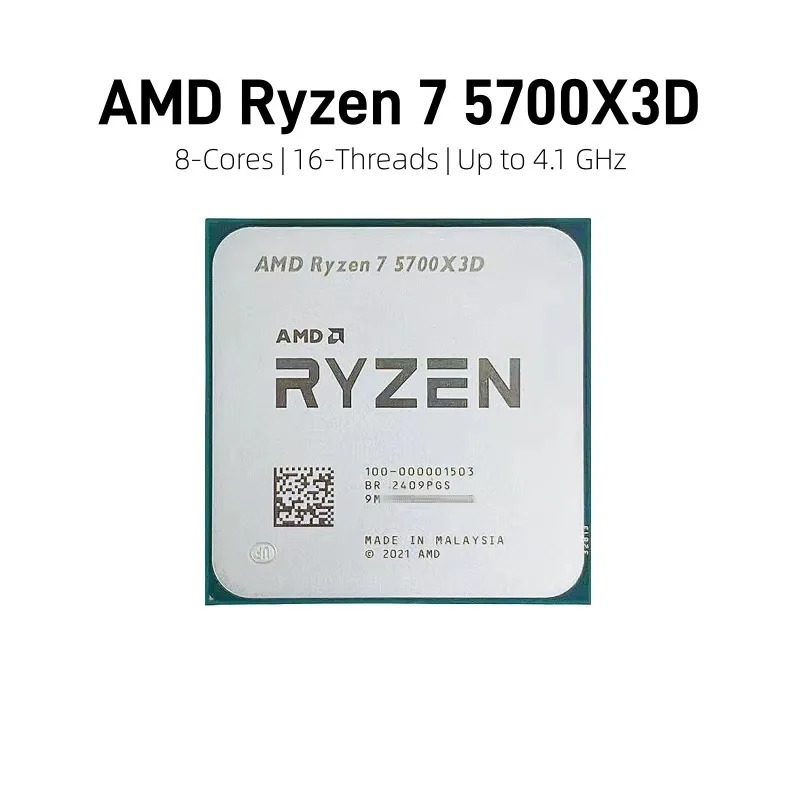 Processeur AMD Ryzen 7 5700X3D - Amd Cpu Ryzen 7 avis et prix