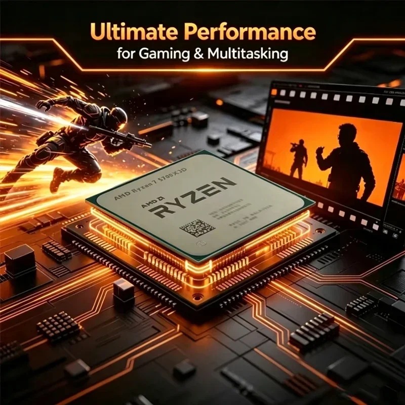 Processeur AMD Ryzen 7 5700X3D - Amd Cpu Ryzen 7 avis et prix