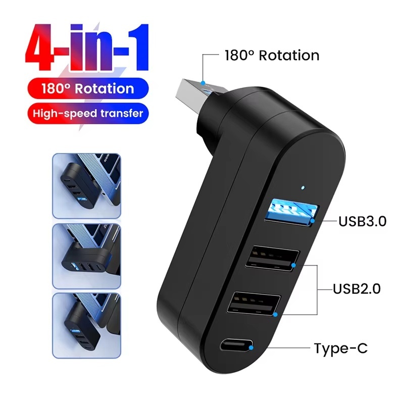 Hub USB 3.0 Mini Splitter Box  - Laptop Accessories And Gadgets avis et prix