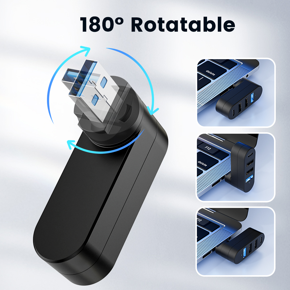 Hub USB 3.0 Mini Splitter Box  - Laptop Accessories And Gadgets avis et prix