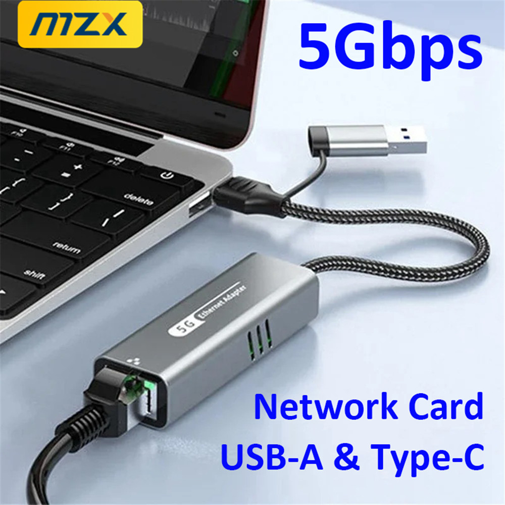 MZX 5000Mbps 5G carte réseau U - Laptop Accessories And Gadgets avis et prix